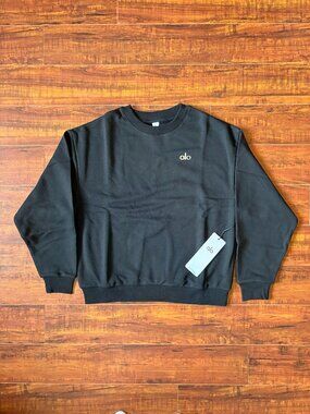 ALO Yoga Black Accolade Crewneck